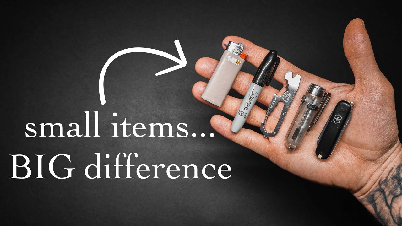 Пять небольших предметов EDC, которые могут существенно изменить вашу жизнь!