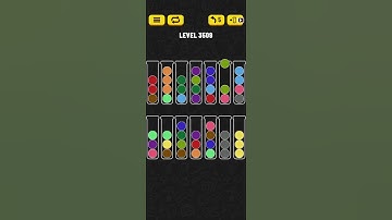 Ball Sort Puzzle Level 3509