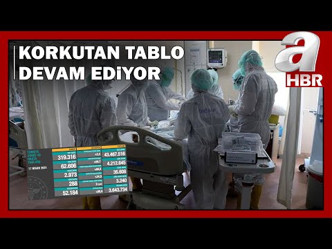 17 Nisan Korona Tablosu Ve Vaka Sayısı Açıklandı / A Haber | A Haber