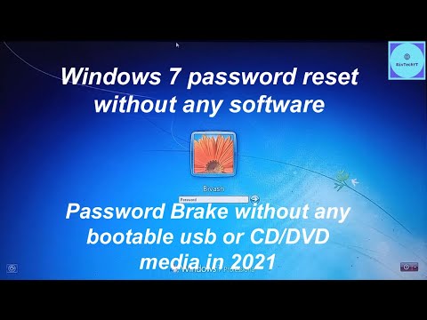 How To Reset Windows 7 Password Without Any Software Or Bootable USB/CD/DVD Drive Ll??? Ll 2022 Ll