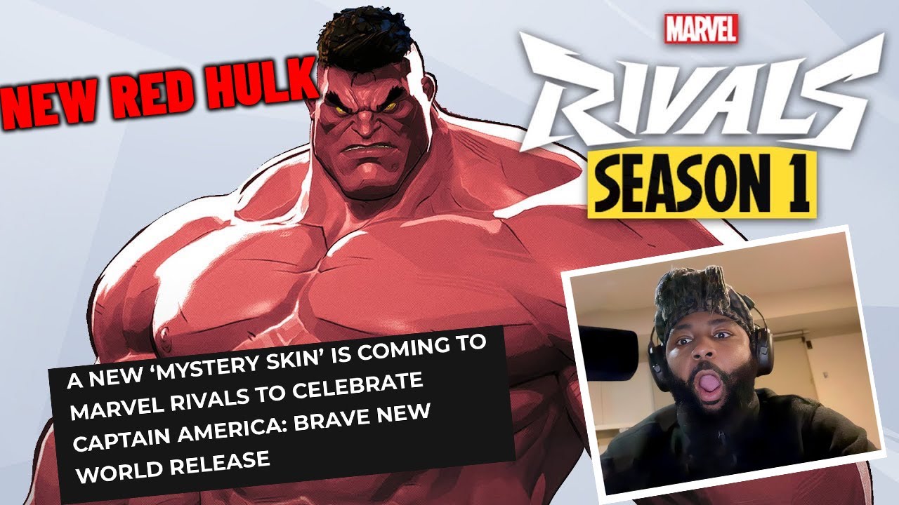 Red Riwals NEW RED HULK IN MARVEL RIVALS!? - REACTION & REVIEW ! - YouTube