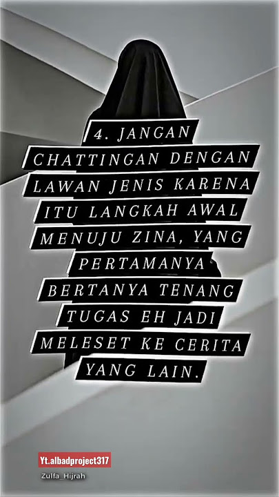 WANITA MUSLIMAH | STORY HIJRAH | HIJRAH BERSAMA