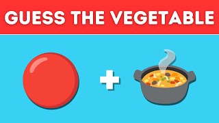 Fun Vegetable Emoji Quiz for Kids!