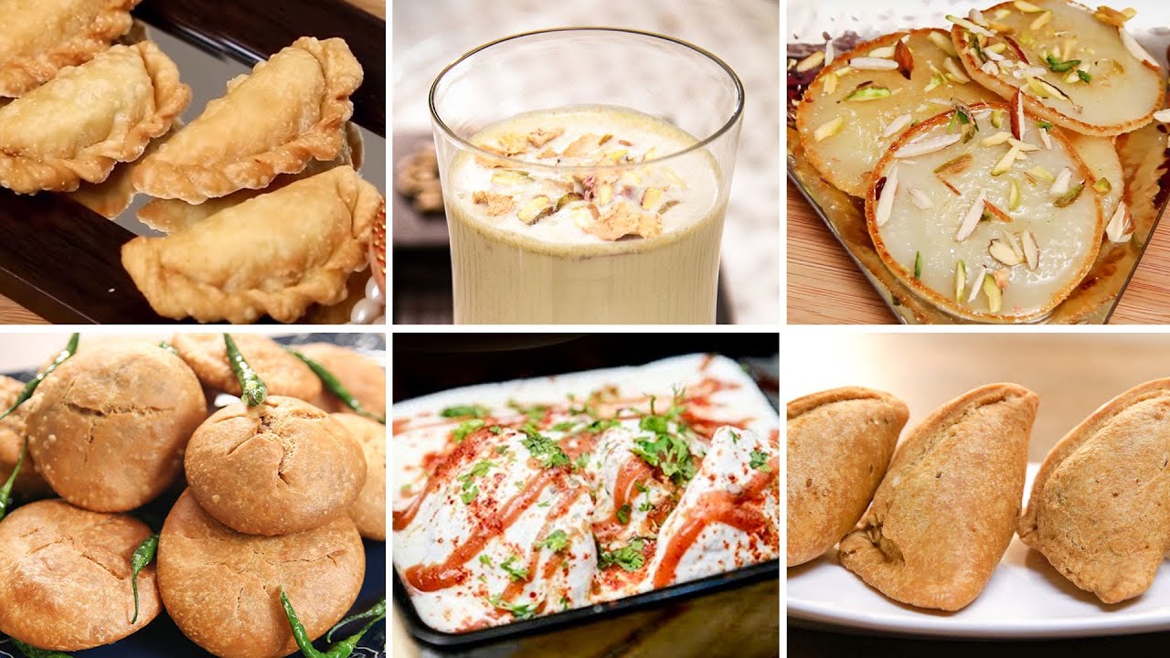 7 HOLI Food Recipes | Thandai | Samosa | Malpua | Imarti | Bhalla | EASY Sweet & Snacks Recipes | Rajshri Food