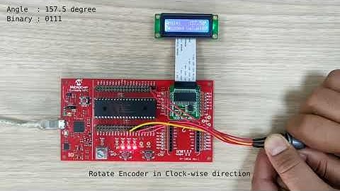 Gray code Decoder using Microchip