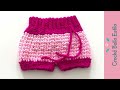 SHORT DE CROCHE PARA BEBÊ FACIL RAPIDO E LINDO