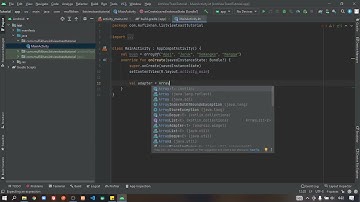 ListView and Toast Kotlin Android