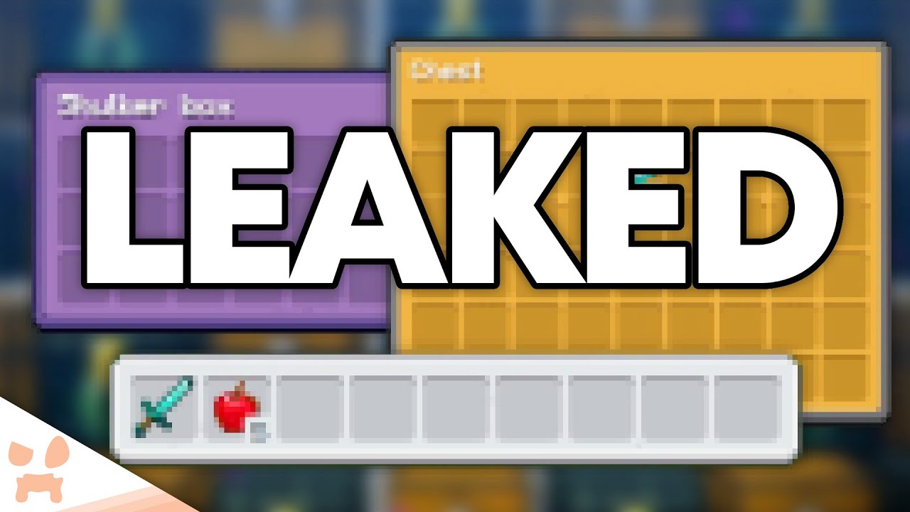 Minecraft Inventory Ui Update A NEW MINECRAFT INVENTORY UPDATE JUST LEAKED TOO!! - YouTube