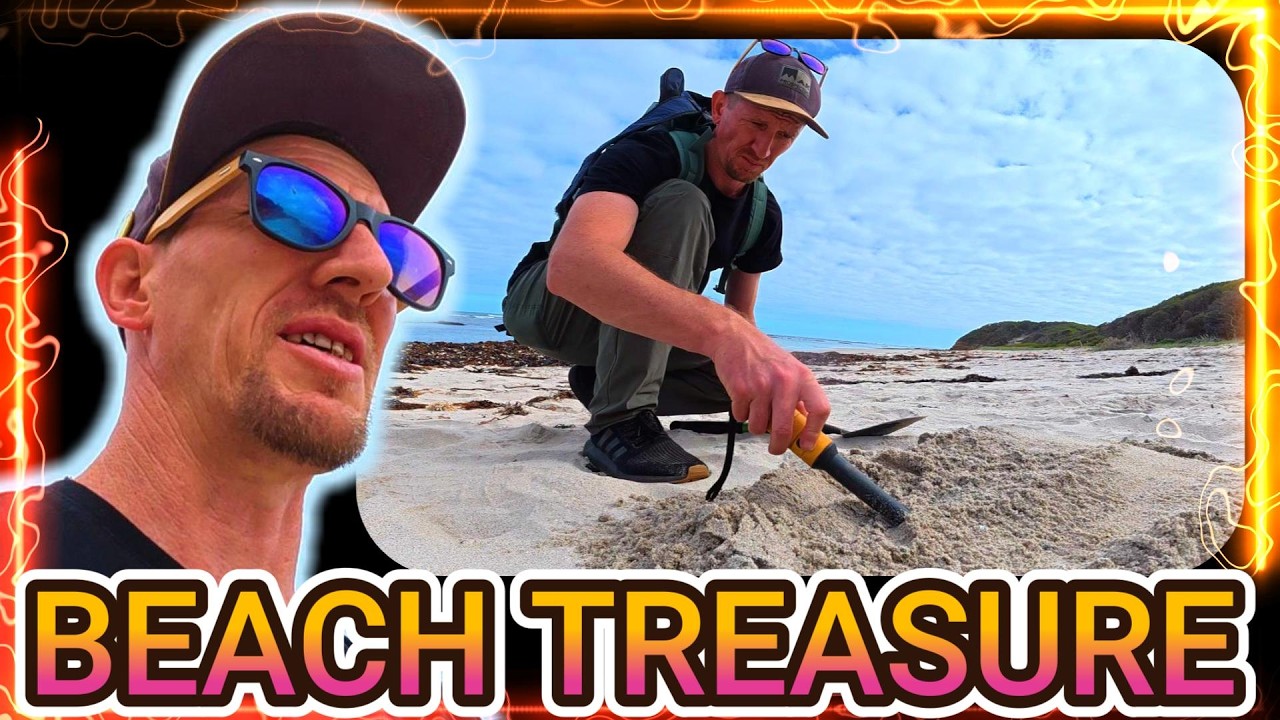 What Beach Treasures Did I Find Metal Detecting - YouTube