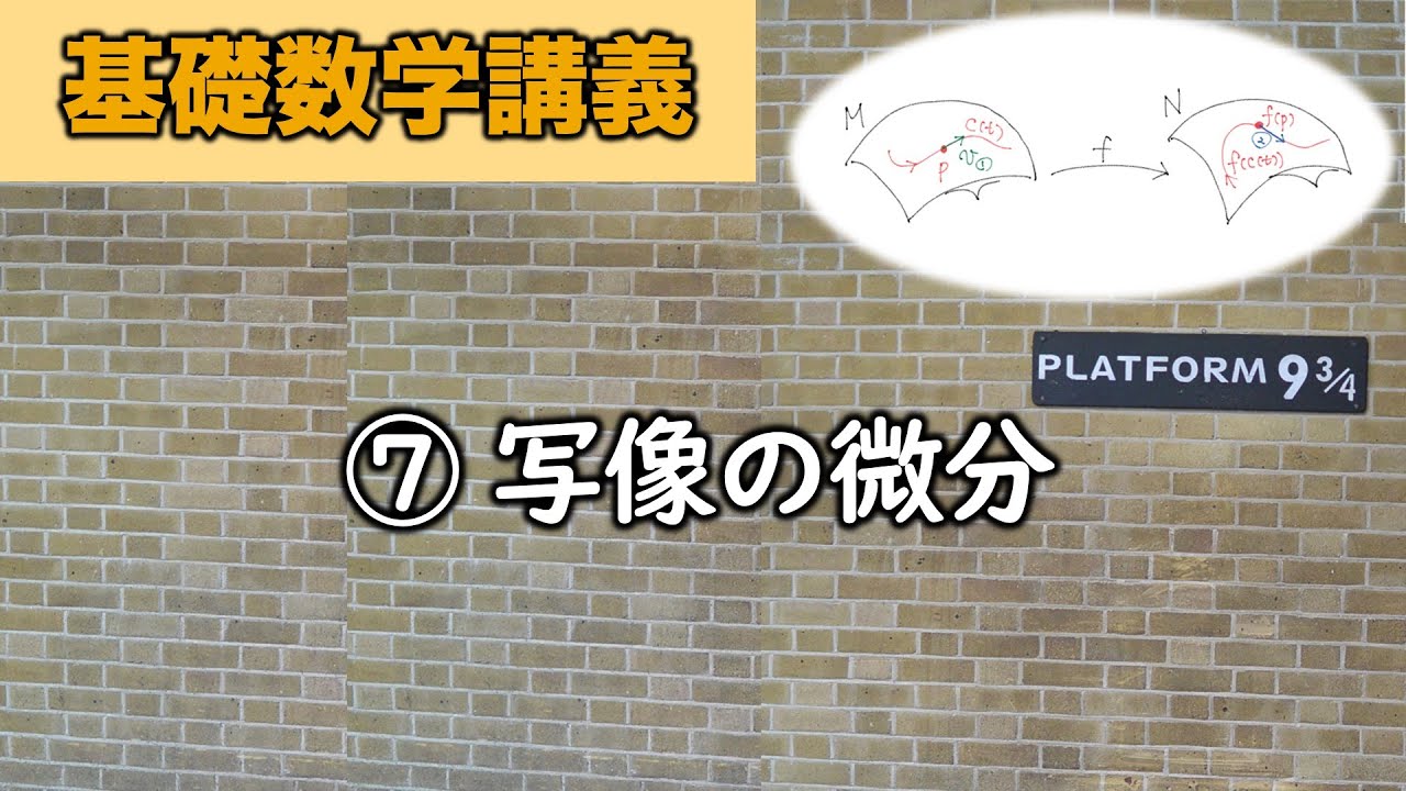 基礎数学I⑦写像の微分