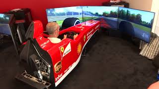 Ferrari F1 Simulator in Ferrari Museum, Maranello