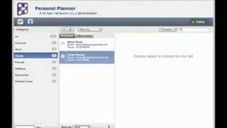 4D Ajax Framework: Personal Planner