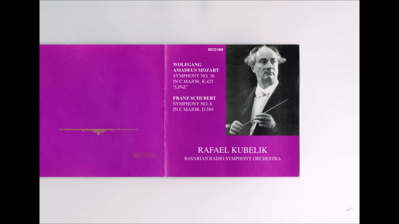 Schubert - Symphony No.6 Kubelik BRSO live - YouTube