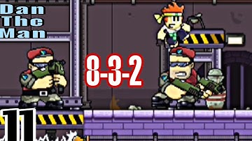Dan The Man-Gameplay walkthrough level 8-3-2 #12