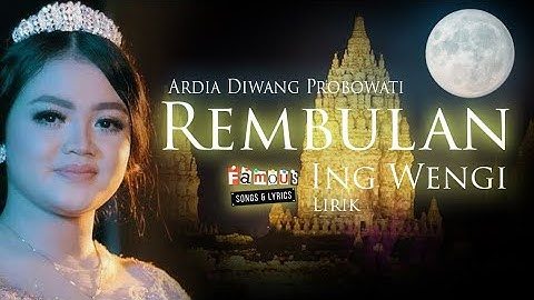 Ardia Diwang Probowati Campursari Rembulan Wengi Lirik