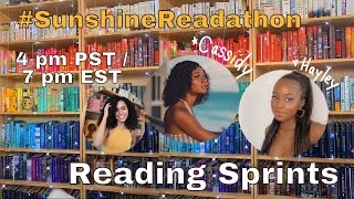 #SunshineReadathon Reading Sprints With @Cassidy_Wells and @HaydenBooks