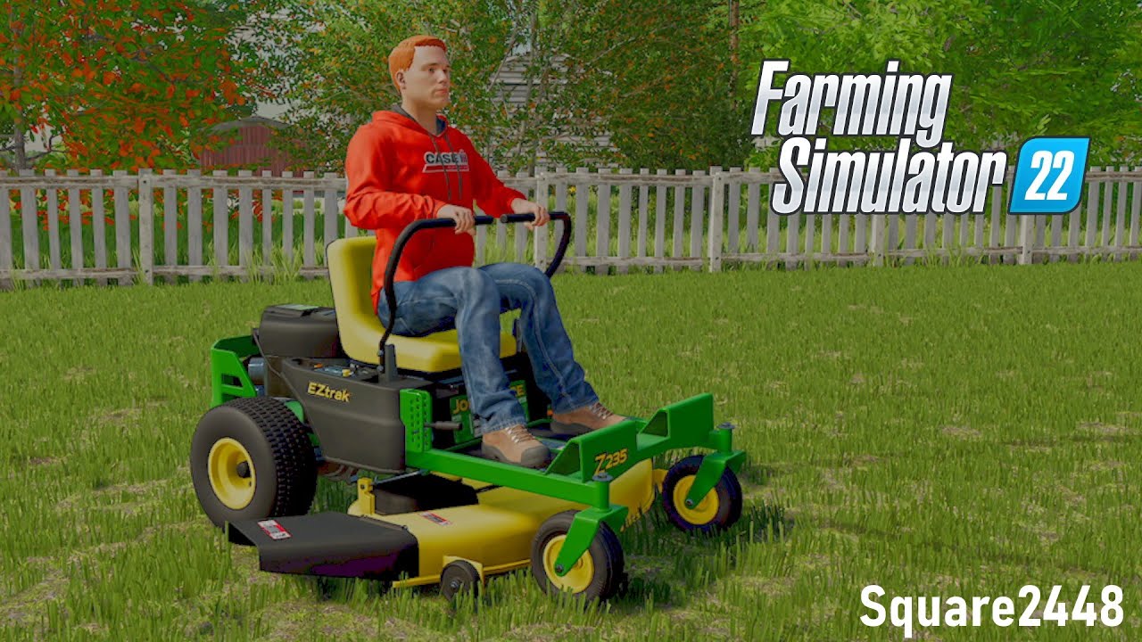 farm jiorama 24 Lawn Care With NEW John Deere Mower! | Xbox | FS22 Property