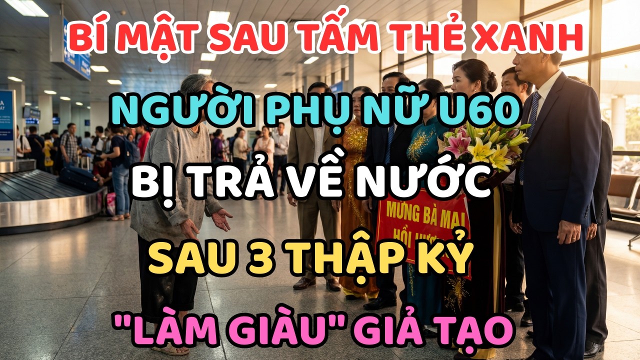 Bí Mật Sau Tấm Thẻ Xanh: Người Phụ Nữ U60 Bị Trả Về Nước Sau 3 Thập Kỷ 