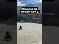 Royal Enfield Himalayan 450 Clear Exhaust Sounds🔥