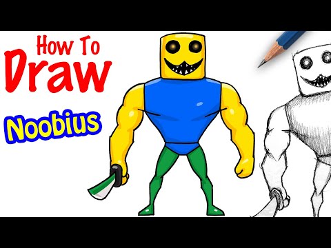 How To Draw Noobius Roblox Bakon Youtube - male character roblox bacon drawing