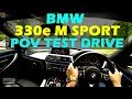 HOW FAST IS THE BMW 330e M Sport POV TEST DRIVE #bmw330emsport #330emsport #330e