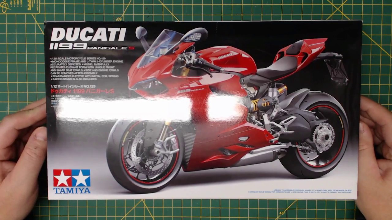 TAMIYA 1/12 DUCATI 1199 PANIGALE S Motorcycle Series No.129 14129