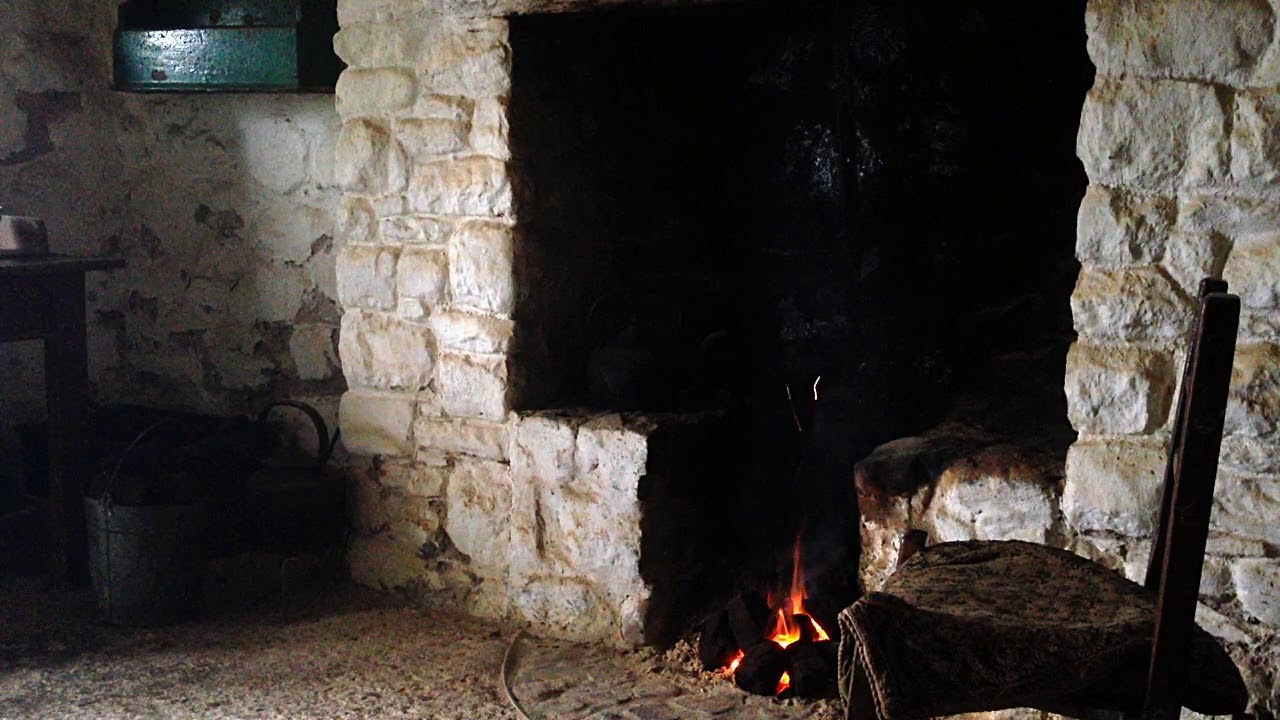 N Ireland Old Farm Cottage Peat Fire Relax Meditate Landscape
