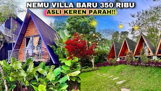 VILLA MURAH DI PUNCAK BOGOR CUMA 350 RIBUAN | De Wind Villas Glamping Baru