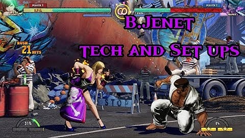 FATAL FURY: COTW - B.JENET tech & set ups