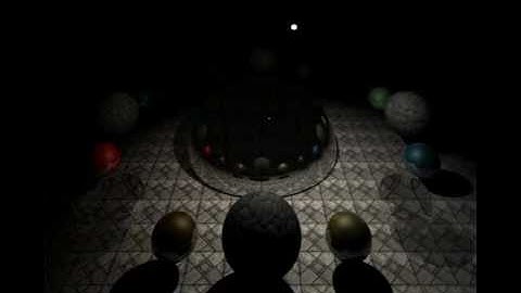 Realtime raytracing with CUDA