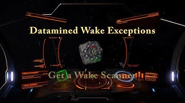 Elite Dangerous Datamined Wake Exceptions (Shown fast and simple)
