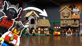 All Easter Eggs and Lore in Lego Castle Medieval Town Square