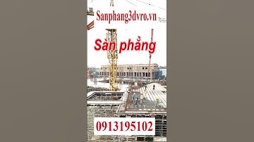 Sàn phẳng, sàn phẳng lõi rỗng, sàn xốp 3D VRO-Thi công đổ beton dự án Đồng Văn Xanh, Hà Nam