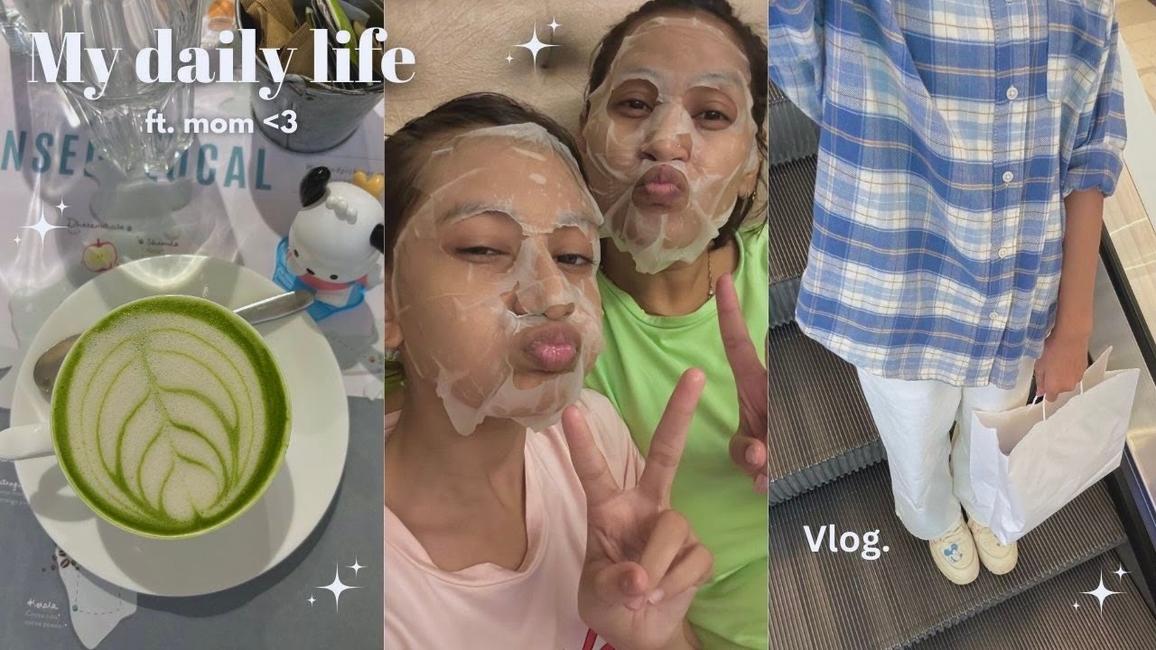 My daily life ft. Mom💅🏻 | Mother's day outing, skincare day & more🪴🍥