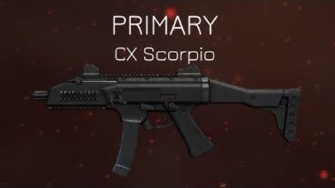 [Bullet Force] CX-Scorpio NUKE