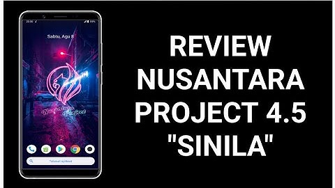 REVIEW NUSANTARA PROJECT 4.5 OFFICIAL ANDROID 12L REDMI NOTE 8 GINKGO CUSTOM ROM GAMING