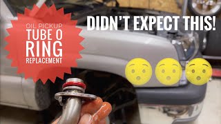 WORSE THAN I EXPECTED Oil Pick Up Tube O Ring Replacement How To 2005 Chevy Silverado 5.3 LM7