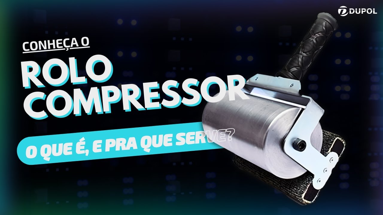 Conheça o Rolo Compressor para pisos vinílicos e laminados
