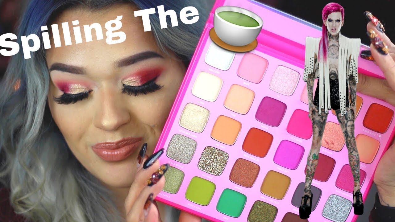 MORPHE X JEFFREE STAR ARTISTRY PALETTE TUTORIAL - YouTube