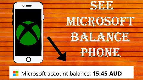 How to check your Microsoft account balance on Xbox app