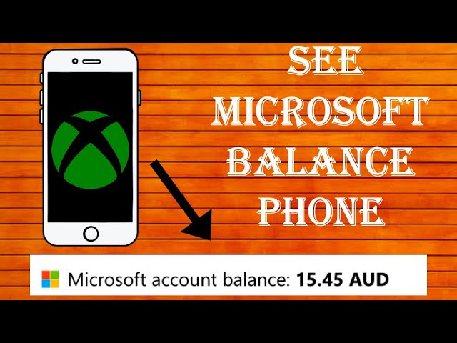 How to Check Xbox Gift Card Balance Without Redeeming (Check Your Microsoft  Account Balance) 