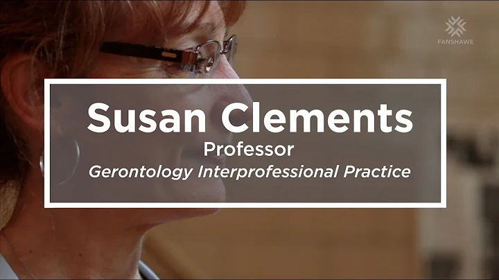 Susan Clements - Professor, Gerontology Interprofe...
