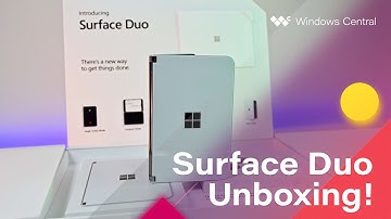 Microsoft Surface Duo / Earbuds – Unboxing + First Impressions