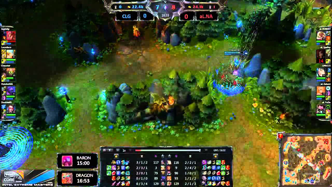 Absolute Legends NA versus CLG na IEM Singapore Final North American qualifiers