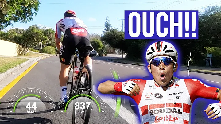 Watch Caleb Ewan Tear My Legs Off (in the local bu...