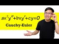 Cauchy Euler Differential Equation (equidimensional equation)