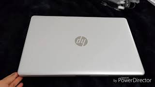 Unboxing hp i7 laptop 2018.