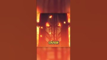 How did Eren transform into the colossal titan!?