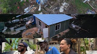 Hurricane destroyed his Home but he got a NEW HOME 