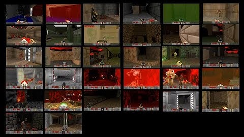 All my Scythe Blind UV run videos at the same time maps 1-32 #doom